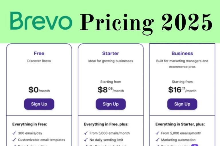 Brevo Pricing